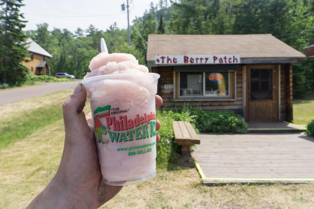 Philadelphia water ice from the Berry Patch